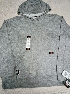 Dickies Men's (XXXL) Heather Gray Hooded Pullover Sweatshirt